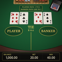 BetHall - Baccarat Table Game