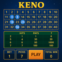 BetHall - Keno Table Game